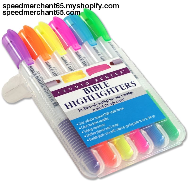 Bible Highlighters (set of 6) - Book >