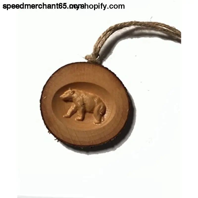 Black Bear Christmas Ornament - Limited - handmade