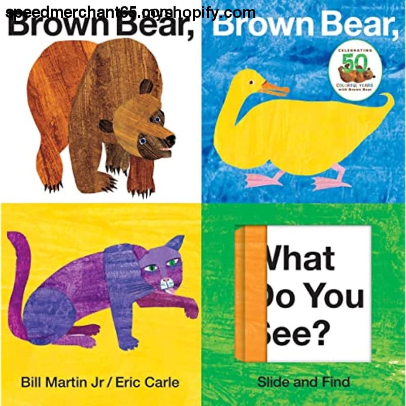 Brown Bear What Do You See? Slide and Find (Brown Friends) -