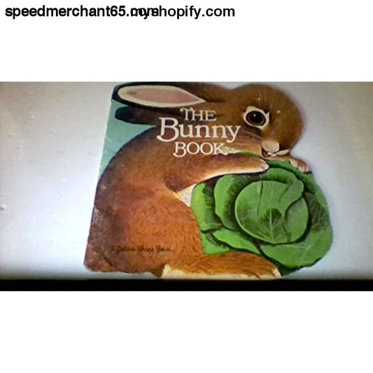 The Bunny Book (A Golden Shape Book) - Children