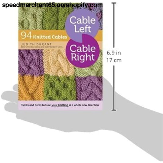 Cable Left Right: 94 Knitted Cables - Media > Books