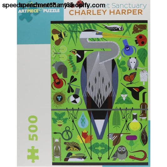 Charley Harper: Secret Sanctuary 500-Piece Jigsaw Puzzle