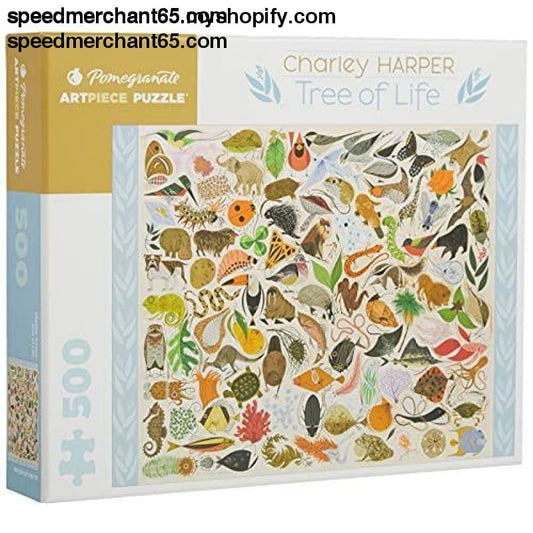 Charley Harper - Tree of Life: 500 Piece Puzzle (Pomegranate