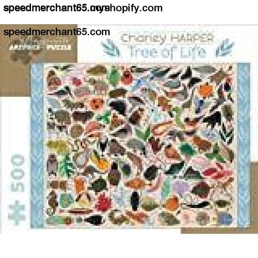 Charley Harper - Tree of Life: 500 Piece Puzzle (Pomegranate