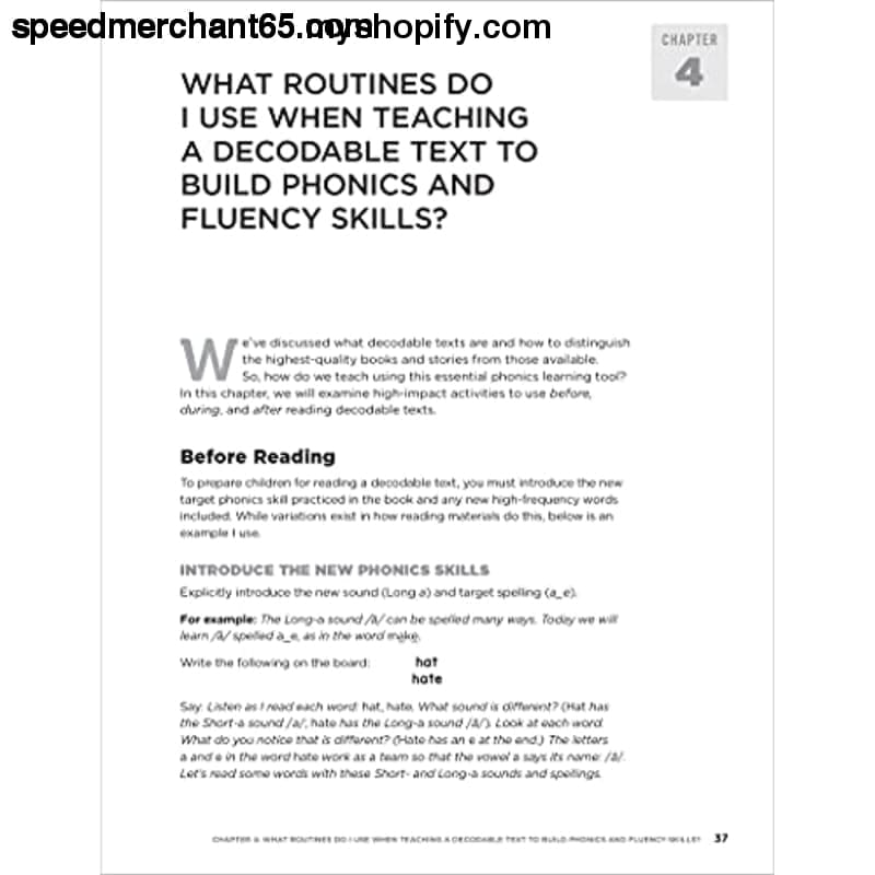Choosing and Using Decodable Texts: Practical Tips