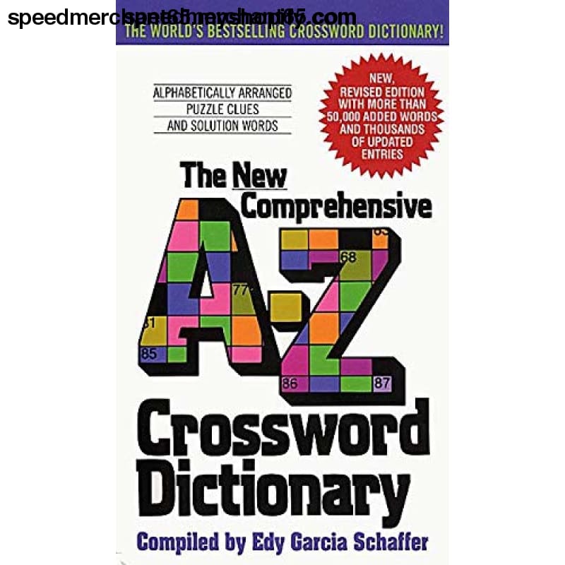 New Comprehensive A-Z Crossword Dictionary - Book >