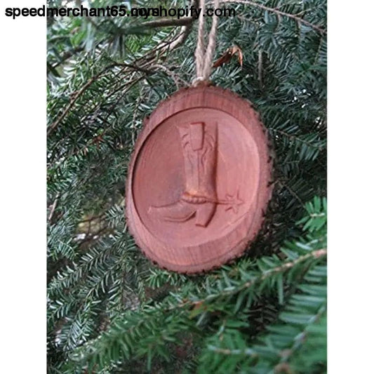 Cowboy Boot Ornament - Limited - handmade