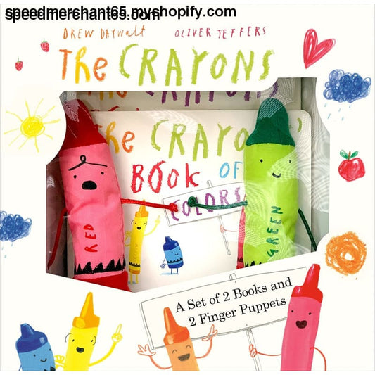 The Crayons: A Set of Books and Finger Puppets - & Magazines