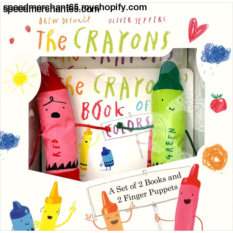 The Crayons: A Set of Books and Finger Puppets - & Magazines