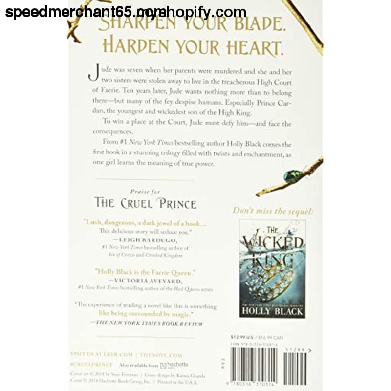 The Cruel Prince (The Folk of the Air 1) - Media > Books