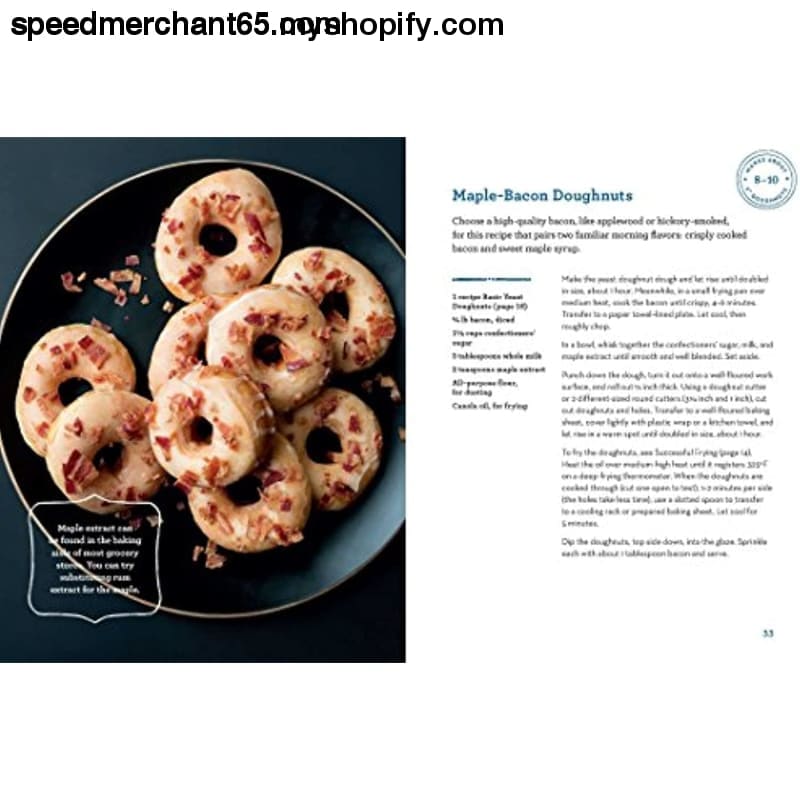 The Doughnut Cookbook: Easy Recipes for Baked and Fried
