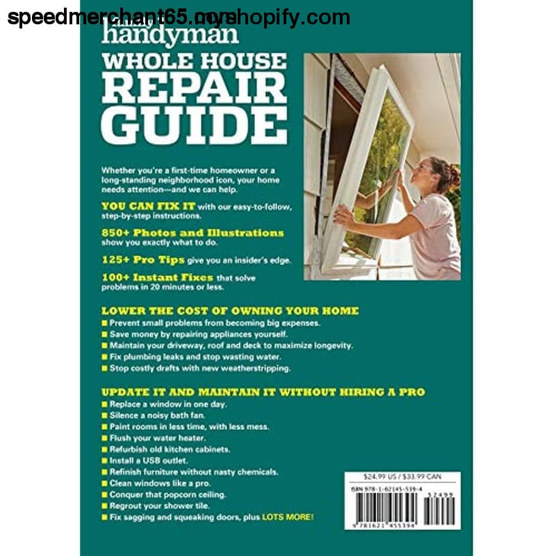 Family Handyman Whole House Repair Guide: Over 300