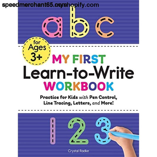 My First Learn to Write Workbook: Practice for Kids with Pen