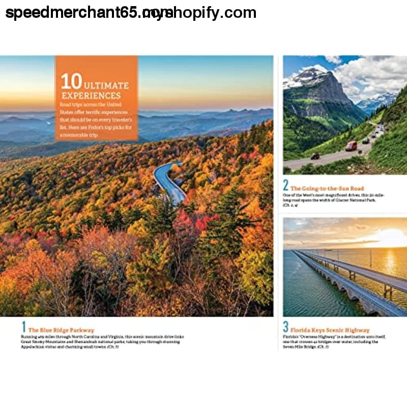 Fodor’s Best Road Trips in the USA: 50 Epic Across All