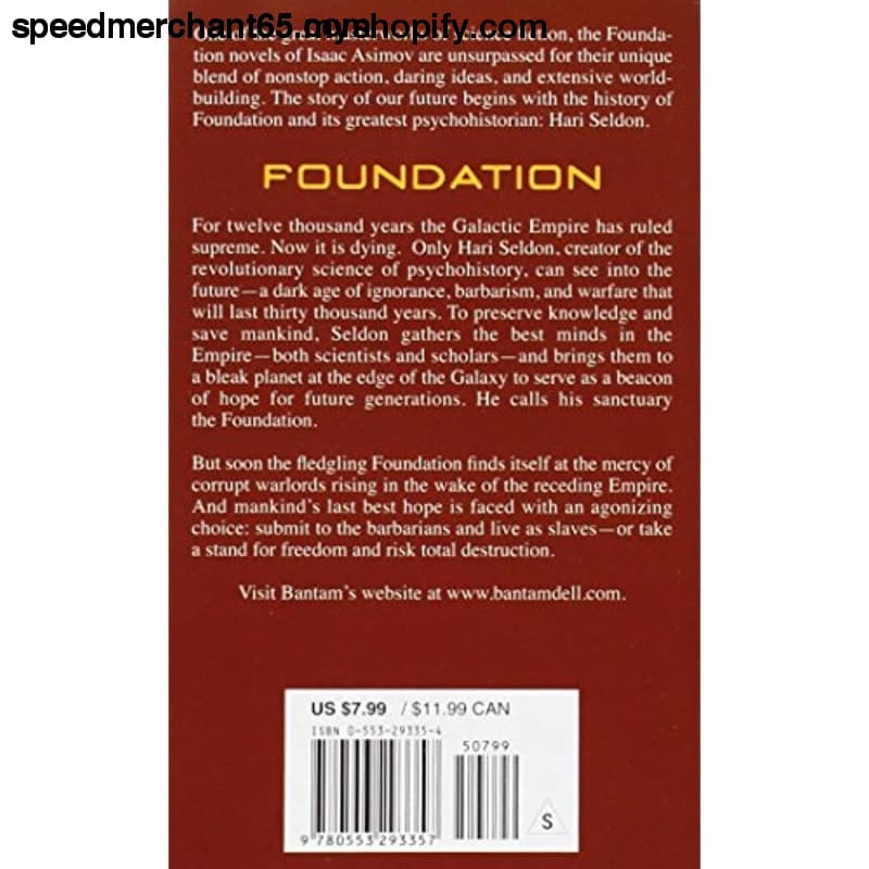 Foundation [Mass Market Paperback] Asimov Isaac - Mass