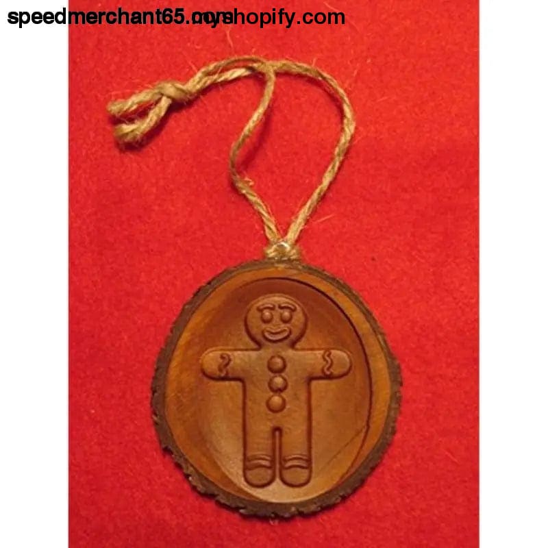 Gingerbread Man Ornament - Limited - handmade