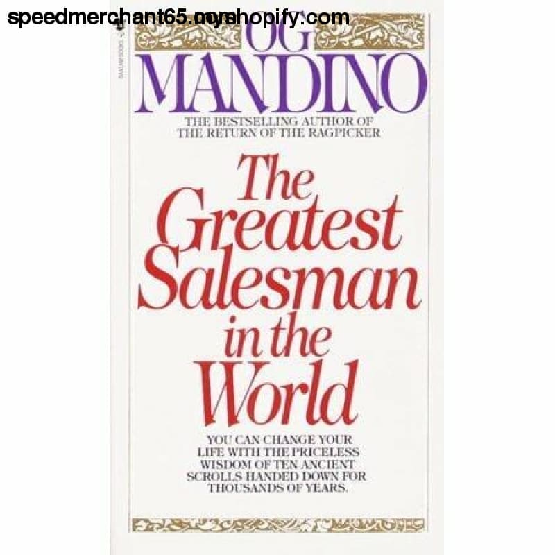 Greatest Salesman in the World: The World (Series #1)