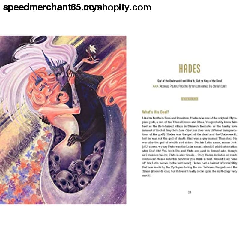 Greek Mythology: The Gods Goddesses and Heroes Handbook: