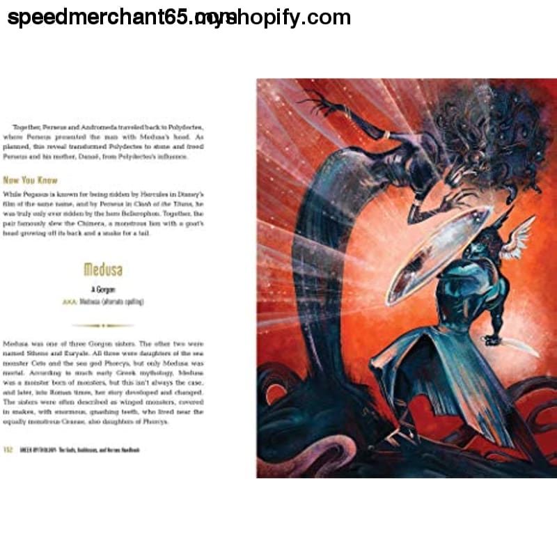 Greek Mythology: The Gods Goddesses and Heroes Handbook: