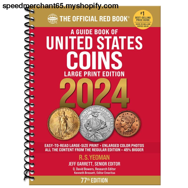A Guide Book of United States Coins 2024 Redbook Large Print