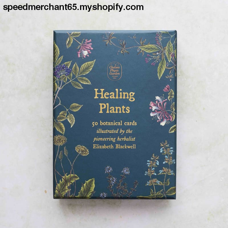 Healing Plants: 50 botanical cards illustrated