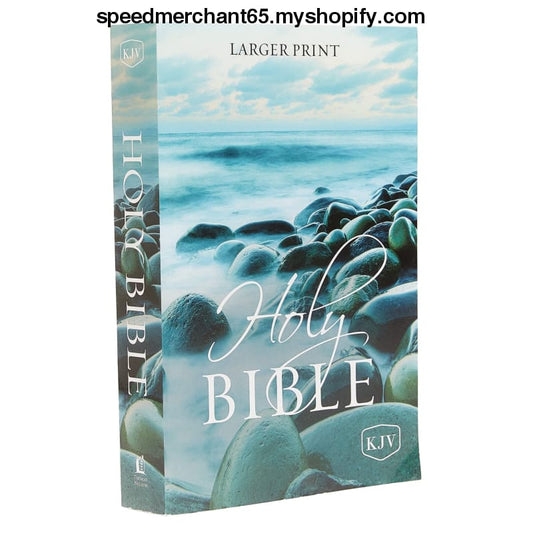 KJV Holy Bible Larger Print Paperback Comfort Print: King