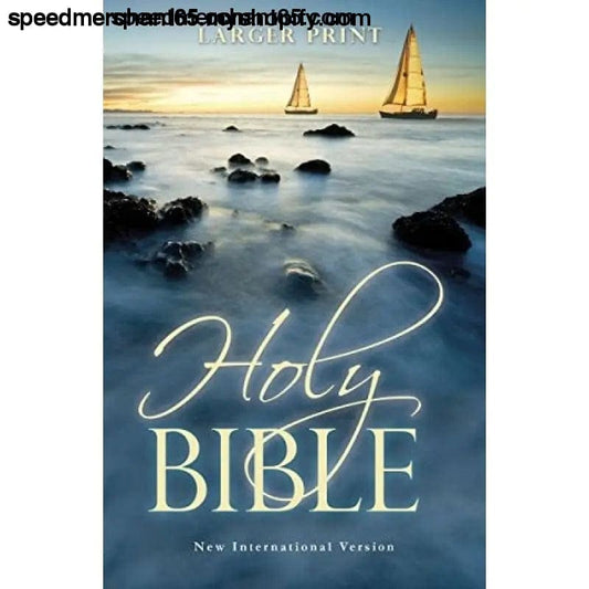 NIV Holy Bible Larger Print Paperback [Paperback] Zondervan