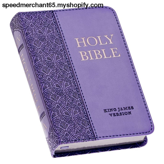 KJV Holy Bible Mini Pocket Size Faux Leather w/Ribbon Marker