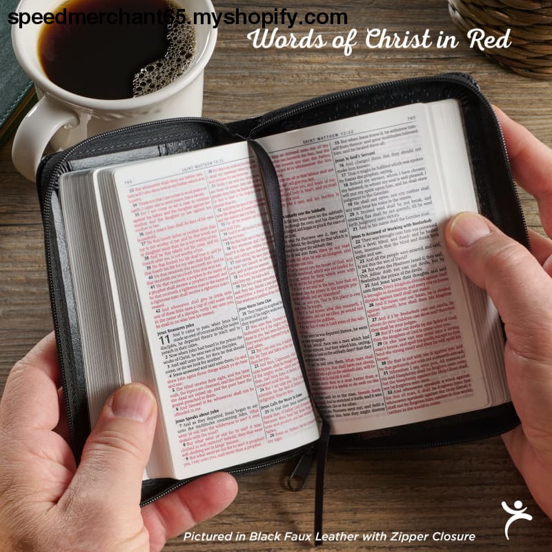 KJV Holy Bible Mini Pocket Size Faux Leather w/Ribbon Marker
