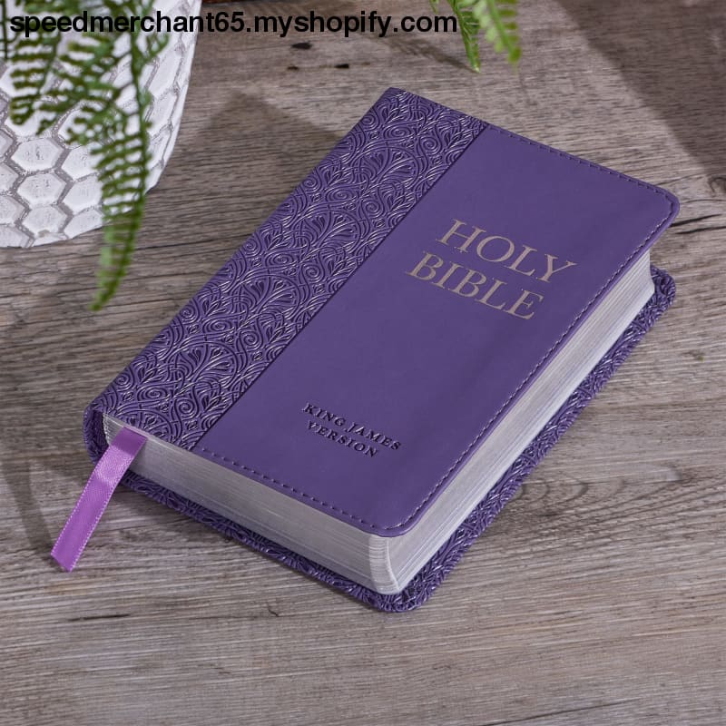 KJV Holy Bible Mini Pocket Size Faux Leather w/Ribbon Marker