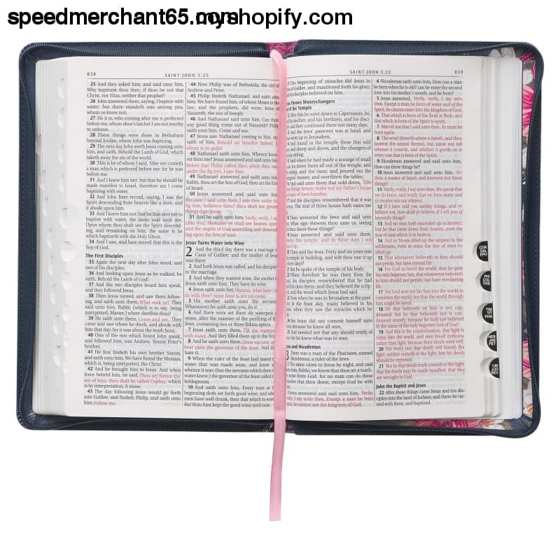 KJV Holy Bible Standard Size Faux Leather Red Letter Edition