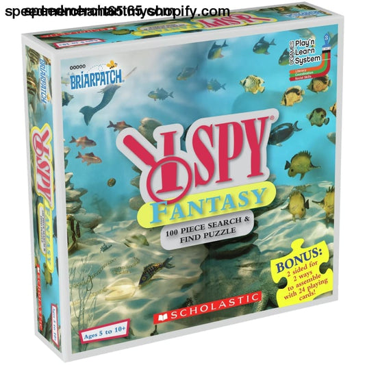 Jigsaw Puzzle Plus+ 100 Pieces 14X19 W/Game Play Cards-I Spy