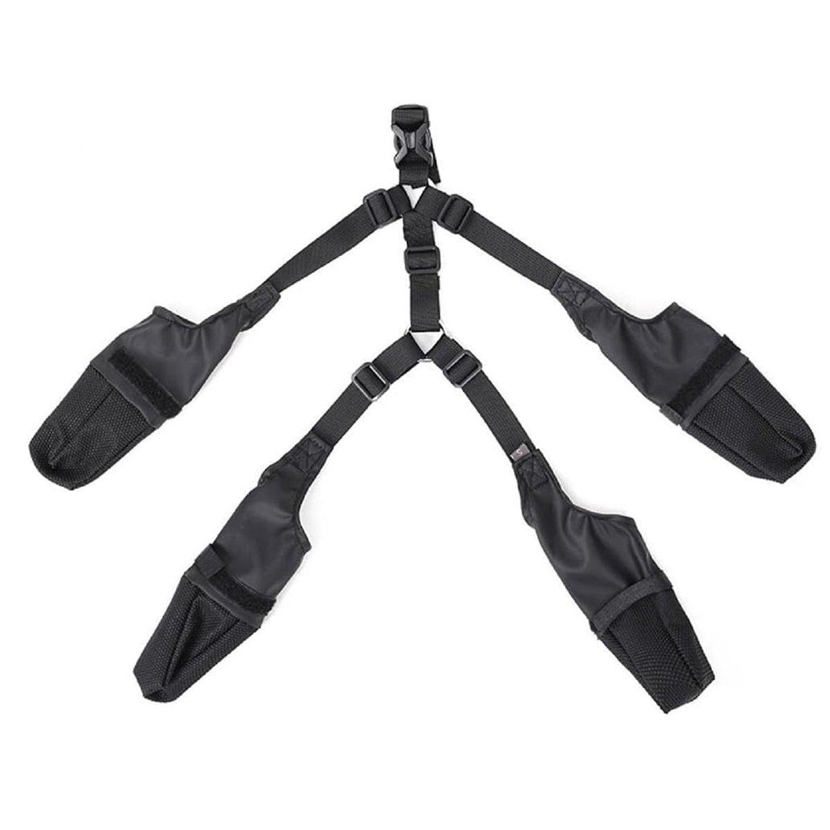 Dog Adjustable Suspender Boots Waterproof Dog Shoes Anti-Slip Pet Paw Protector