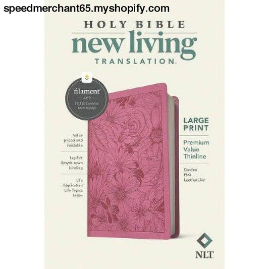 NLT Large Print Premium Value Thinline Bible