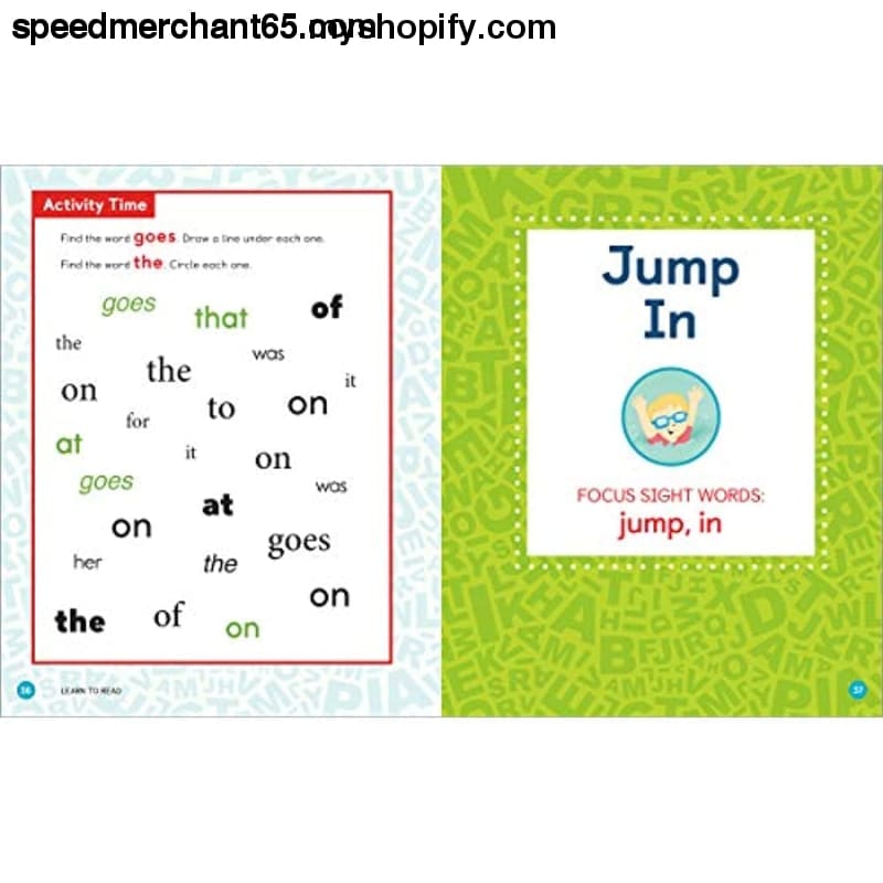 Learn to Read: Sight Words Storybook: 25 Simple Stories &