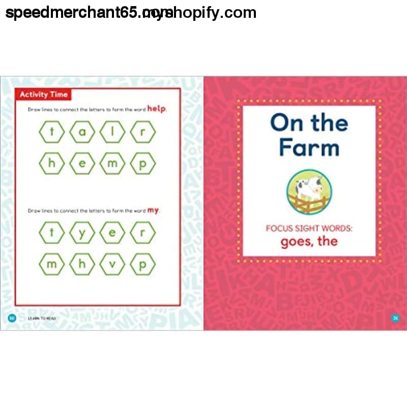 Learn to Read: Sight Words Storybook: 25 Simple Stories &