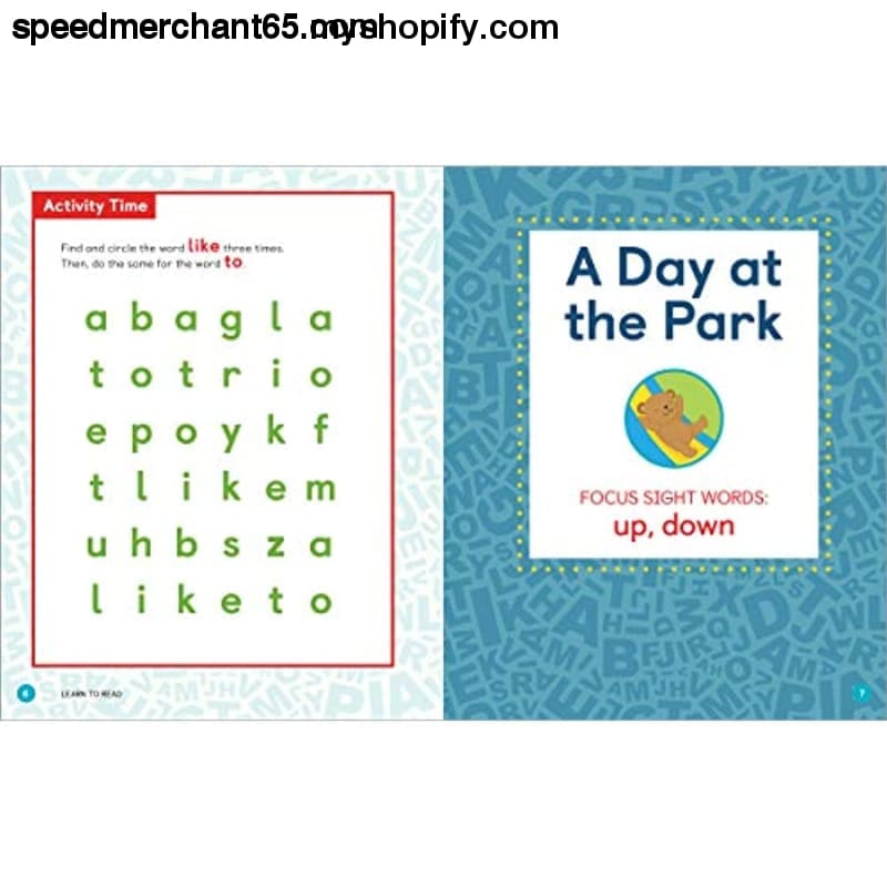 Learn to Read: Sight Words Storybook: 25 Simple Stories &