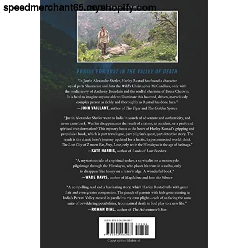Lost in the Valley of Death: A Story Obsession and Danger