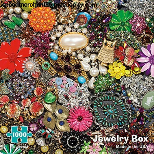 Re-Marks Jewelry Box 1000 Piece Puzzle - Toy