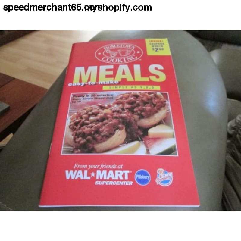 Wal-mart Hometown Cooking Meals Easy-to-make Simple As 1,2,3