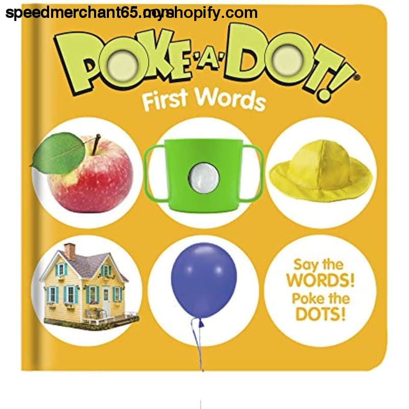 Melissa & Doug Children’s Book – Poke-a-Dot: First Words