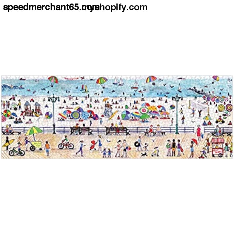 Michael Storrings Summer Fun Panoramic Puzzle 1,000 Pieces