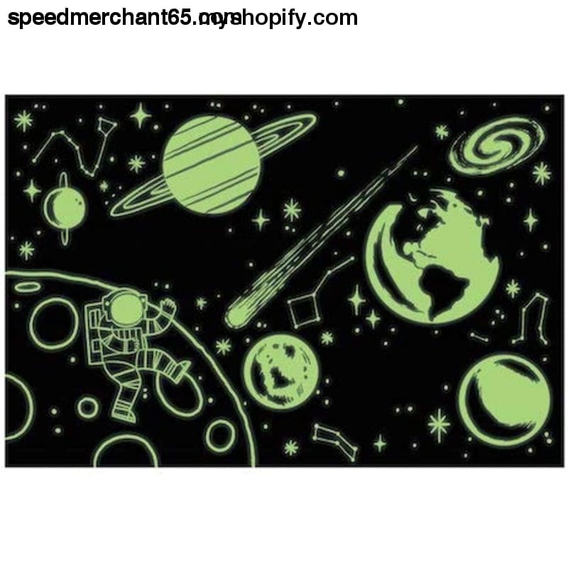 Mudpuppy Outer Space Glow-in-the-Dark Puzzle 100 Pieces