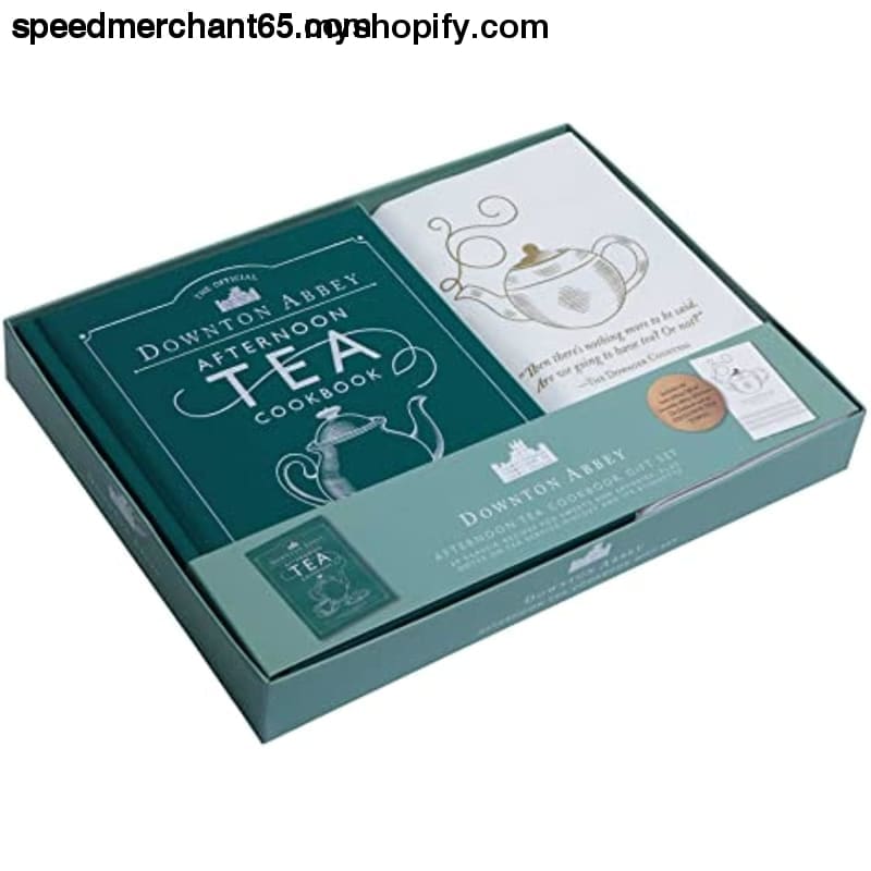The Official Downton Abbey Afternoon Tea Cookbook Gift Set