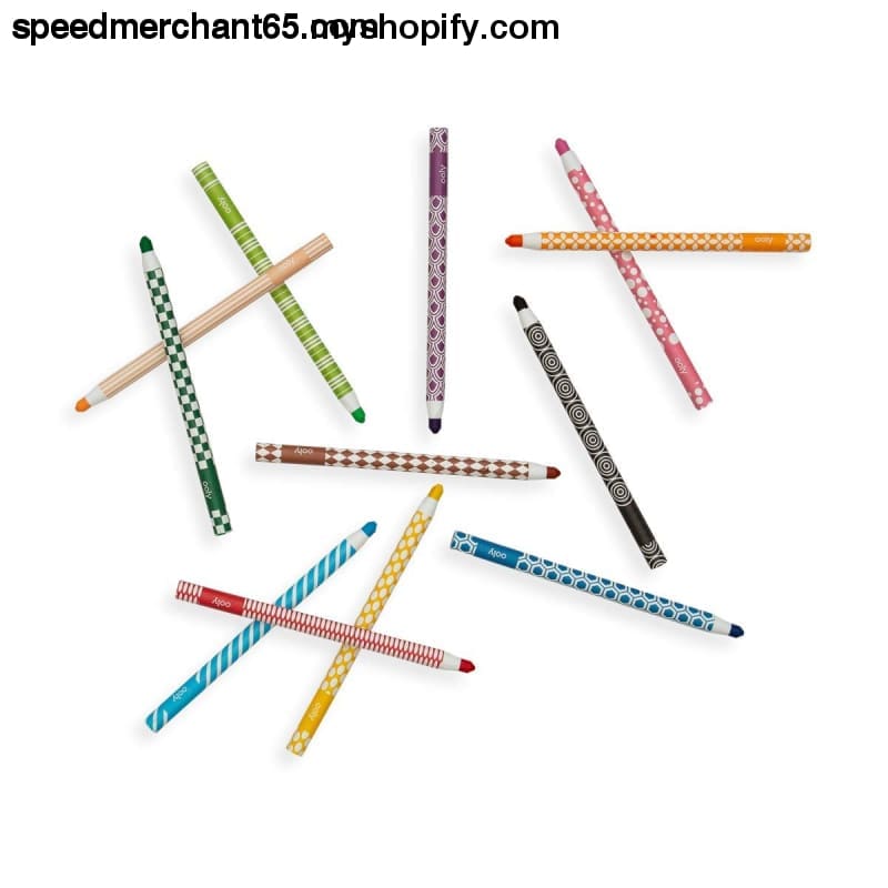 Ooly Color Appeel Crayon Sticks - Set of 12 Peelable Colors