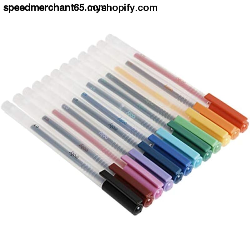 OOLY Color Luxe Gel Pen Set of 12 (132-039) - Office Product