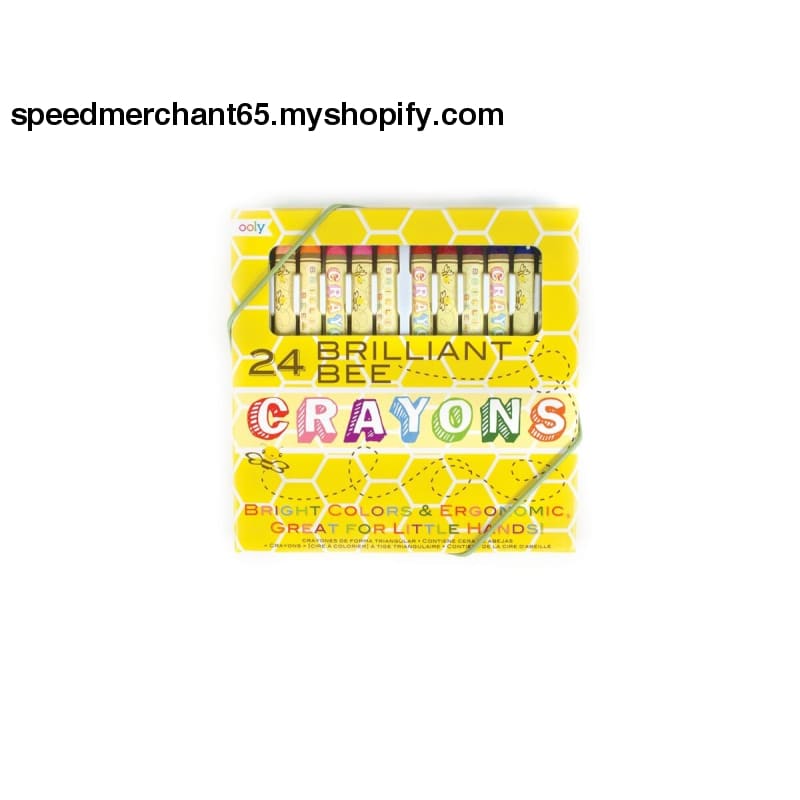 OOLY Natural Beeswax Crayons Set of 24 (133-50) - Home &