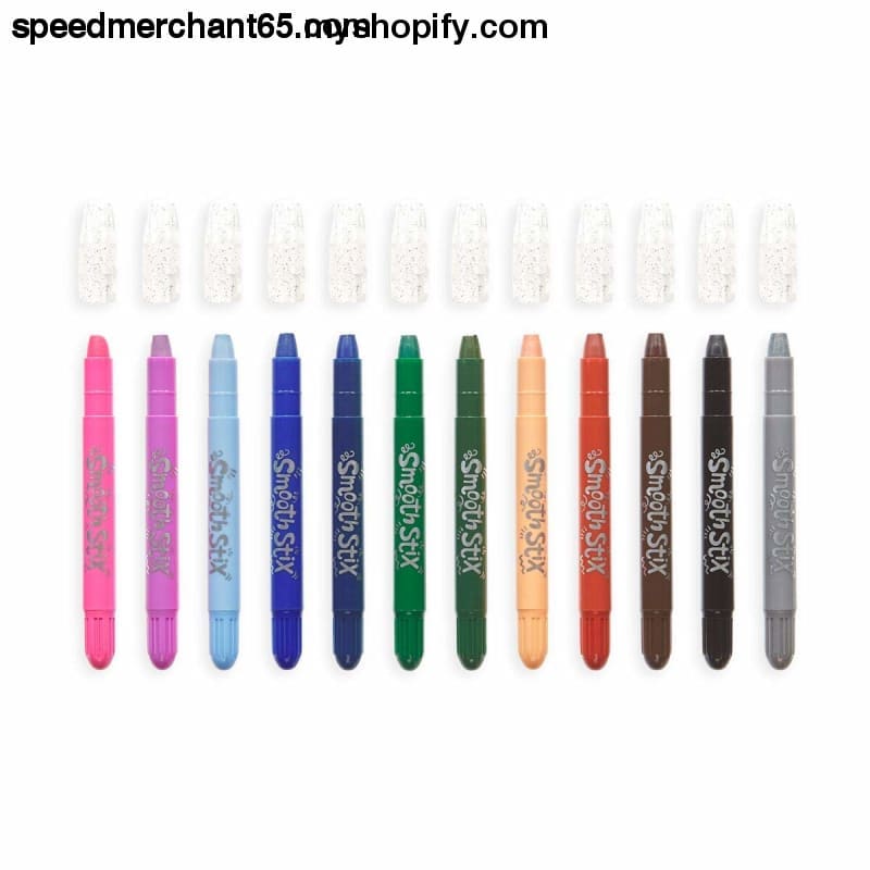 Ooly Smooth Stix Watercolor Gel Crayons - 25 PC Set - Office