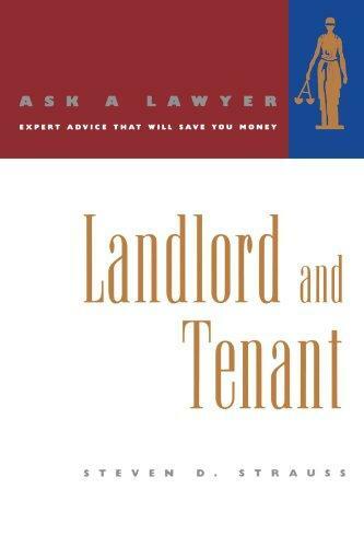 Landlord and Tenant (Ask a Lawyer) [Paperback] Strauss, Steven D. - The Hungry Bookworm & Speedmerchant65