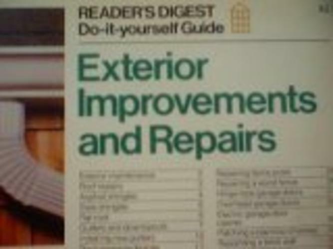 Exterior Improvements and Repairs: Reader's Digest Do-It-Yourself Guide - The Hungry Bookworm & Speedmerchant65